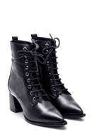 Women's Heeled Leather Boots | Derimod Women's Heeled Leather Boots | Derimod