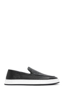 Men's Black Leather Casual Loafer | Derimod Men's Black Leather Casual Loafer | Derimod