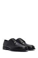 Men's Black Laced Leather Classic Shoes | Derimod Men's Black Laced Leather Classic Shoes | Derimod