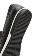 Men's Black Leather Casual Loafer | Derimod Men's Black Leather Casual Loafer | Derimod