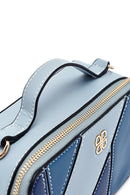 Women's Navy Blue Long Strap Classic Crossbody Bag | Derimod Women's Navy Blue Long Strap Classic Crossbody Bag | Derimod