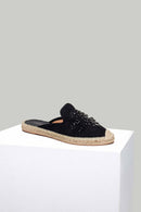Kadın Boncuklu Espadril Terlik | Derimod Kadın Boncuklu Espadril Terlik | Derimod