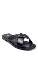 Women's Leather Slippers | Derimod Women's Leather Slippers | Derimod