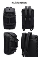 Men's Black Fabric Travel Bag | Derimod Men's Black Fabric Travel Bag | Derimod
