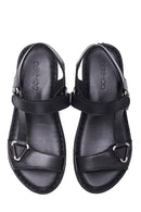 Women's Leather Comfort Sandals | Derimod Women's Leather Comfort Sandals | Derimod