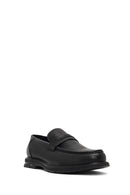 Men's Black Leather Loafer | Derimod Men's Black Leather Loafer | Derimod