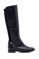 Women's Leather Buckle Detailed Boots | Derimod Women's Leather Buckle Detailed Boots | Derimod