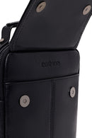 Male Black Long Strap Leather Handbag | Derimod Male Black Long Strap Leather Handbag | Derimod