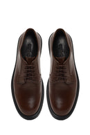 Men's Brown Lace-Up Leather Casual Shoes | Derimod Men's Brown Lace-Up Leather Casual Shoes | Derimod