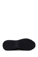 Erkek Siyah Deri Casual Sneaker | Derimod Erkek Siyah Deri Casual Sneaker | Derimod