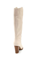 Women's Leather Heeled Boots | Derimod Women's Leather Heeled Boots | Derimod