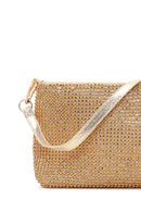 Women's Gold Stone Portfolio Bag | Derimod Women's Gold Stone Portfolio Bag | Derimod