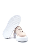 Kadın Deri Süet Yüksek Taban Sneaker | Derimod Kadın Deri Süet Yüksek Taban Sneaker | Derimod