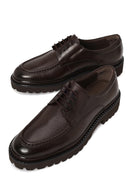 Male Brown Lace-Up Thick-Soled Leather Casual Shoe | Derimod Male Brown Lace-Up Thick-Soled Leather Casual Shoe | Derimod