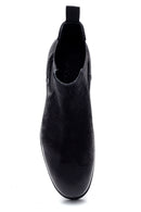 Men's Leather Nubuck Chelsea Boots | Derimod Men's Leather Nubuck Chelsea Boots | Derimod