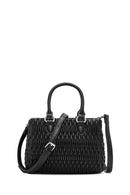 Women's Black Long Strap Quilted Handbag | Derimod Women's Black Long Strap Quilted Handbag | Derimod