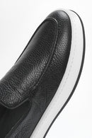 Men's Black Leather Casual Loafer | Derimod Men's Black Leather Casual Loafer | Derimod