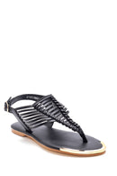 Women's Black Flip Flops Sandals | Derimod Women's Black Flip Flops Sandals | Derimod