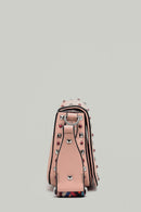Women's Shoulder Bag with Staple Detail | Derimod Women's Shoulder Bag with Staple Detail | Derimod