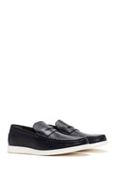 Erkek Deri Baskılı Loafer | Derimod Erkek Deri Baskılı Loafer | Derimod