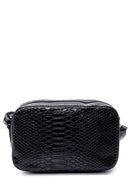 Women's Snakeskin Patterned Crossbody Bag | Derimod Women's Snakeskin Patterned Crossbody Bag | Derimod