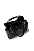 Kadın Siyah Uzun Askılı Kol Çantası | Derimod Kadın Siyah Uzun Askılı Kol Çantası | Derimod