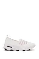 Derimod Zero Women's White Fabric Casual Sneakers | Derimod Derimod Zero Women's White Fabric Casual Sneakers | Derimod