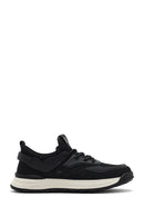 Erkek Siyah Bağcıklı Kalın Tabanlı Sneaker | Derimod Erkek Siyah Bağcıklı Kalın Tabanlı Sneaker | Derimod