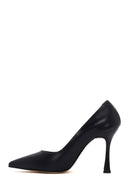 Women's Black Leather Stiletto | Derimod Women's Black Leather Stiletto | Derimod