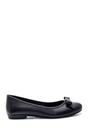 Women's Leather Bow Ballerina Ballet | Derimod Women's Leather Bow Ballerina Ballet | Derimod