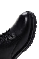 Men's Black Zippered Casual Leather Boots | Derimod Men's Black Zippered Casual Leather Boots | Derimod