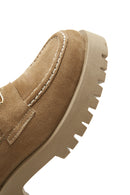 Kadın Süet Deri Loafer | Derimod Kadın Süet Deri Loafer | Derimod