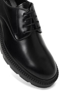 Men's Black Lace-up Leather Casual Shoes | Derimod Men's Black Lace-up Leather Casual Shoes | Derimod