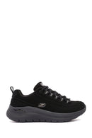 Skechers Kadın Siyah Arch Fit Bağcıklı Kalın Tabanlı Sneaker | Derimod Skechers Kadın Siyah Arch Fit Bağcıklı Kalın Tabanlı Sneaker | Derimod