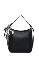 Women's Black Long Strap Classic Shoulder Bag | Derimod Women's Black Long Strap Classic Shoulder Bag | Derimod
