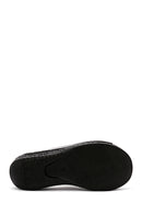 Women's Gray Thick Soled Comfort Slippers | Derimod Women's Gray Thick Soled Comfort Slippers | Derimod