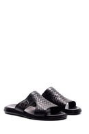 Men's Leather Slippers | Derimod Men's Leather Slippers | Derimod
