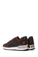 Men's Tan Lace-up Leather Sneaker | Derimod Men's Tan Lace-up Leather Sneaker | Derimod