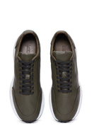 Erkek Yeşil Deri Sneaker | Derimod Erkek Yeşil Deri Sneaker | Derimod
