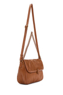 Women's Tan Long Strap Crossbody Bag | Derimod Women's Tan Long Strap Crossbody Bag | Derimod