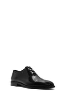 Men's Black Laced Leather Classic Shoes | Derimod Men's Black Laced Leather Classic Shoes | Derimod