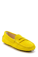 Women's Suede Leather Casual Loafer | Derimod Women's Suede Leather Casual Loafer | Derimod