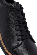 Male Black Lace-up Leather Boots | Derimod Male Black Lace-up Leather Boots | Derimod