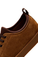 Erkek Taba Süet Deri Sneaker | Derimod Erkek Taba Süet Deri Sneaker | Derimod