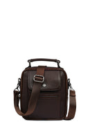 Men's Brown Leather Messenger Bag | Derimod Men's Brown Leather Messenger Bag | Derimod