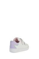 Geox Kız Bebek Beyaz Eclyper Bantlı Deri Sneaker | Derimod Geox Kız Bebek Beyaz Eclyper Bantlı Deri Sneaker | Derimod