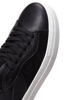Kadın Siyah Deri Sneaker | Derimod Kadın Siyah Deri Sneaker | Derimod