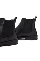 Men's Black Leather Chelsea Boot | Derimod Men's Black Leather Chelsea Boot | Derimod