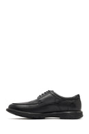Men's Black Lace-up Leather Casual Shoes | Derimod Men's Black Lace-up Leather Casual Shoes | Derimod
