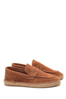 Erkek Deri Süet Espadril | Derimod Erkek Deri Süet Espadril | Derimod